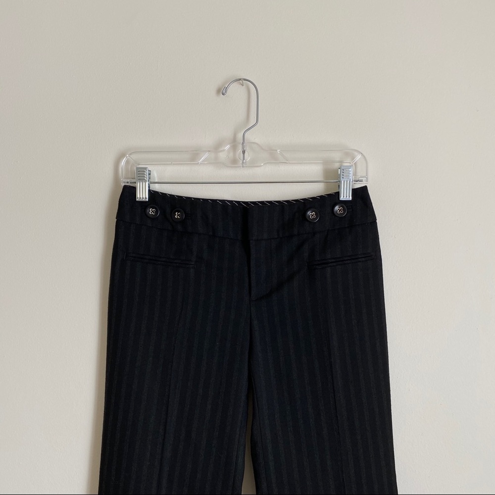 Anthropologie | Cartonnier Black Pinstripe Trouser - Picture 5 of 12